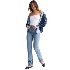 Abercrombie & Fitch Size 26 The 90's Slim Straight Ultra High Rise Jeans K28-24